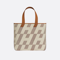 SLANTED H SHOPPING BAG 40